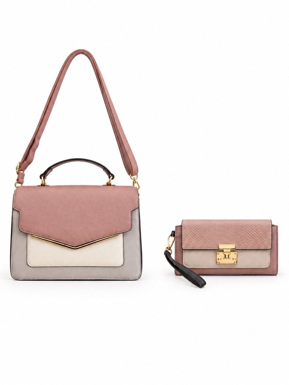 Call It Spring Crossbody Bag & Wristlet Clutch Bundle – OS – GUC/EUC